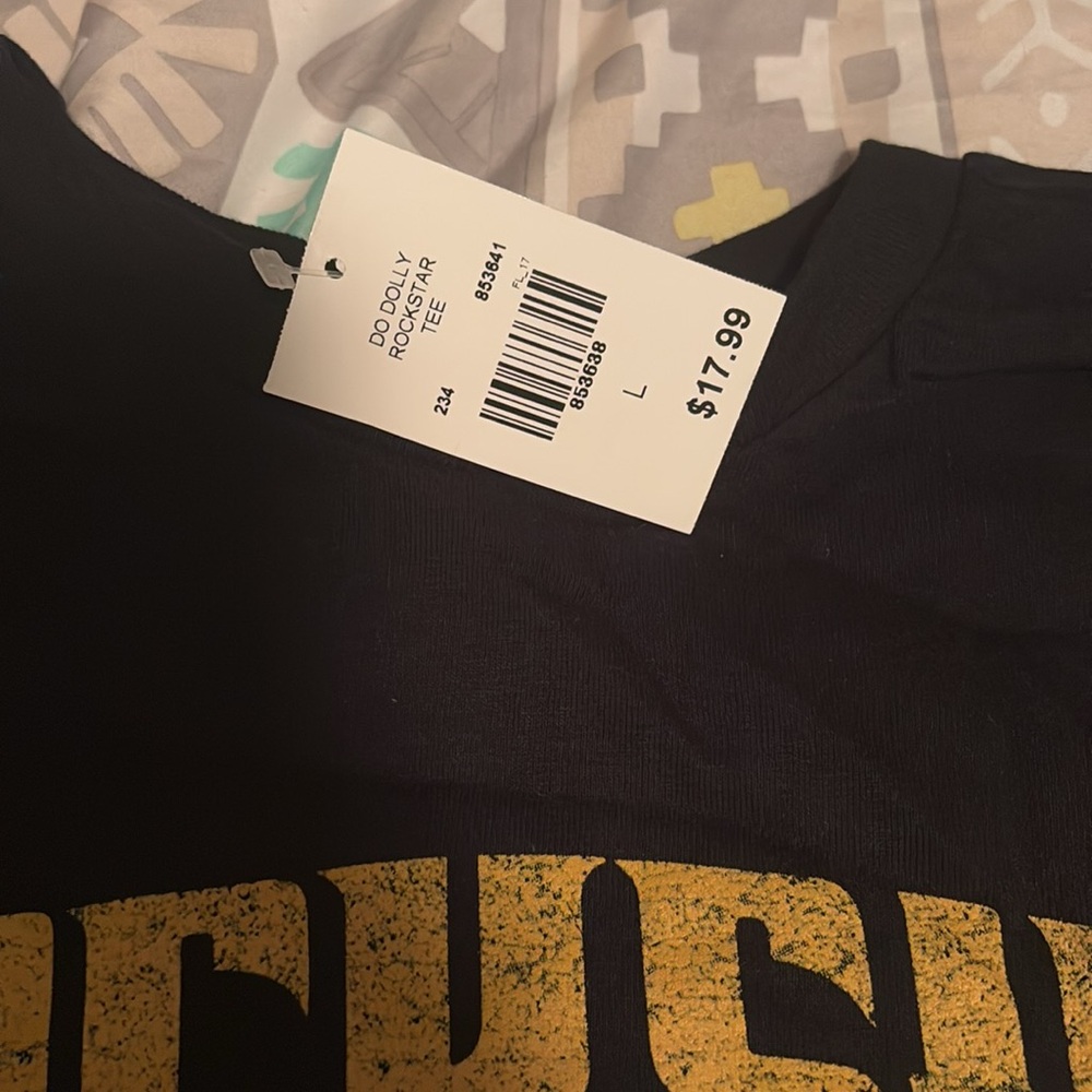 Dolly Rockstar Tee, L, NWT - Picture 3 of 3